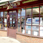 Window display at Diplocks store