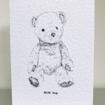 'Bear Hug' A6 greeting card