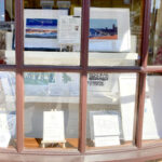 Window display at Diplocks store