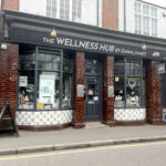 The Wellness Hub front of shop